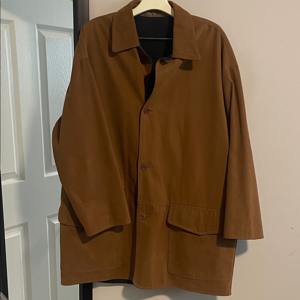 Handmade Cotton Brown Jacket